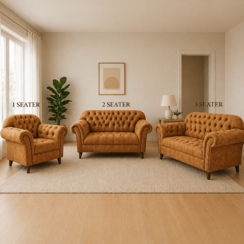 Elegance Sofa 3+2 GOLD