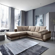 Amazing Sofas NEW LARGE DINO CORNER SOFA JUMBO CORD
