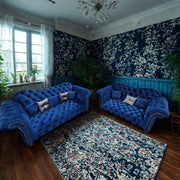 Elegance Sofa 3+2 BLUE