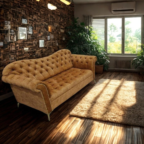 Elegance Sofa 3+2 GOLD