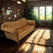 Elegance Sofa 3+2 GOLD