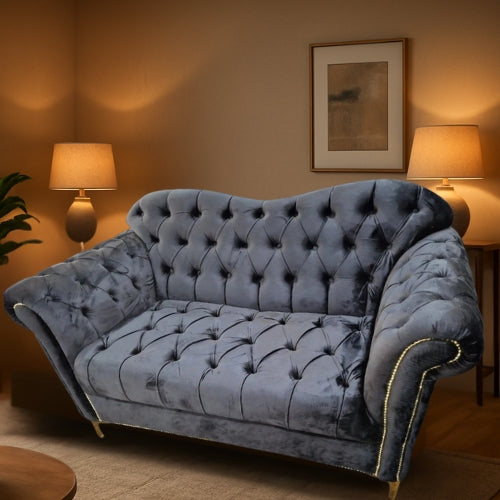 Elegance Sofa 3+2 Black