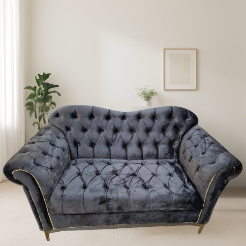 Elegance Sofa 3+2 Black