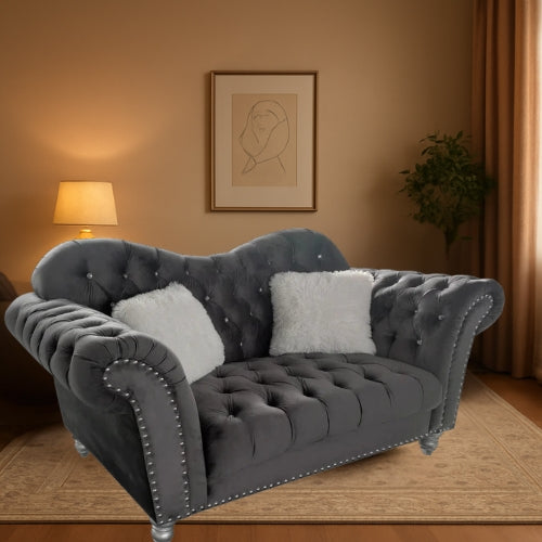 Elegance Sofa 3+2 Black