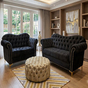 Elegance Sofa 3+2 Black