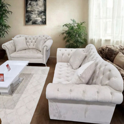Elegance Sofa 3+2 Cream
