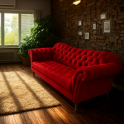 Elegance Sofa 3+2 Red