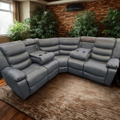 Leather Corner sofa (230cmx230cm)
