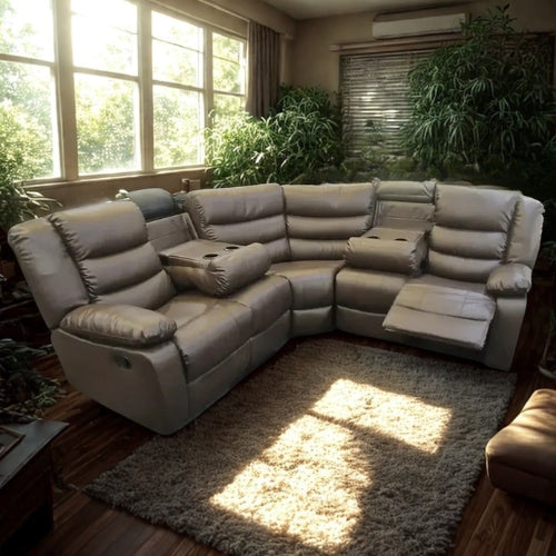 Leather Corner sofa (230cmx230cm)