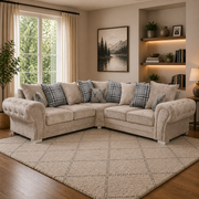 Verona Scatter Back Corner Sofa Mink