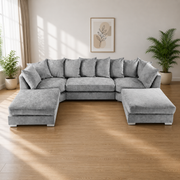 Bishop U Shape Corner Sofa Scatter Back