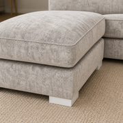 Bishop U Shape Sofa High Back Truffle