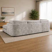 Bishop U Shape Sofa High Back Truffle