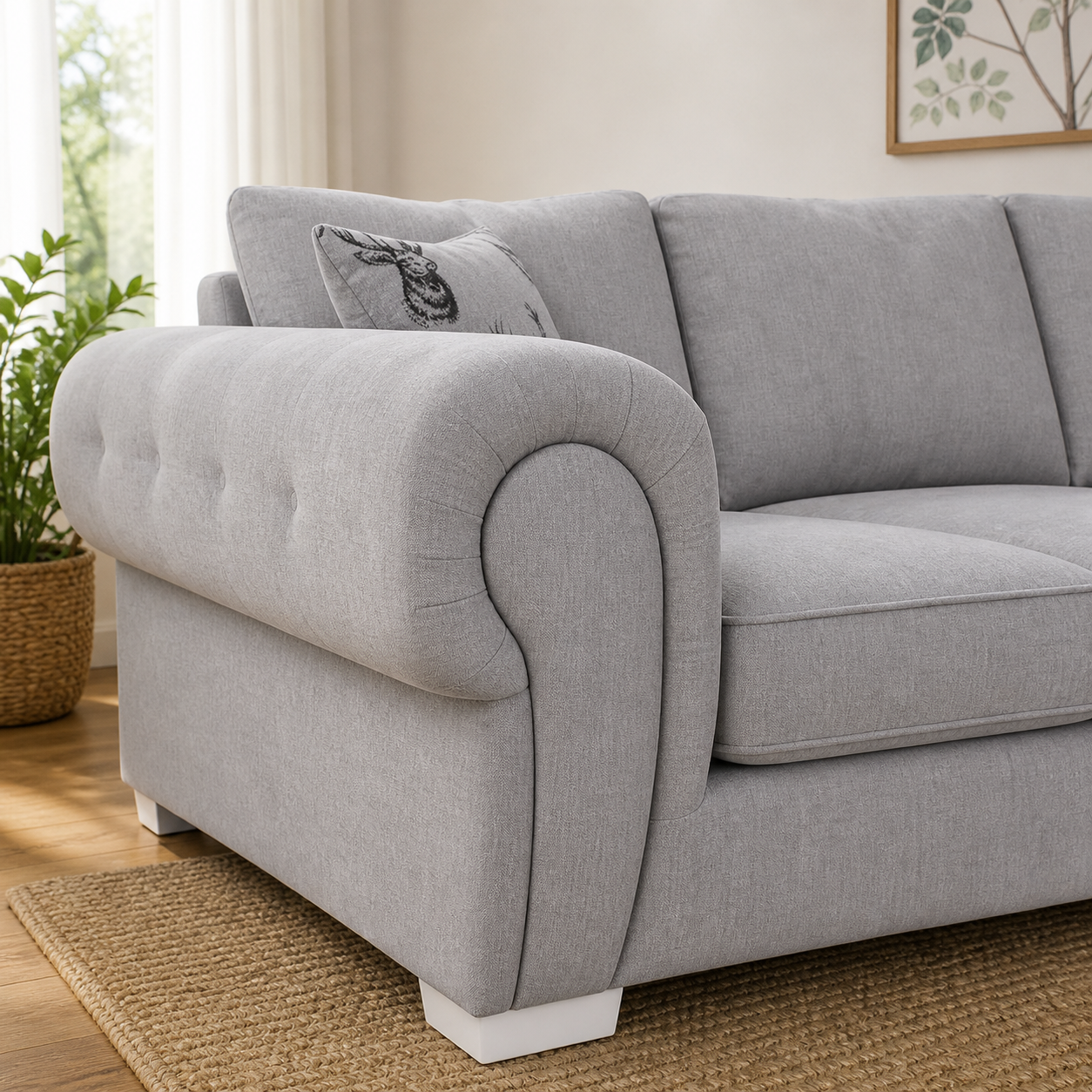 Verona 4 Seater Corner Sofa Bed LEFT/RIGHT Hand Side
